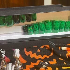 Dress up for Halloween 2sets of Frankenstein Halloween Press On Nails💅